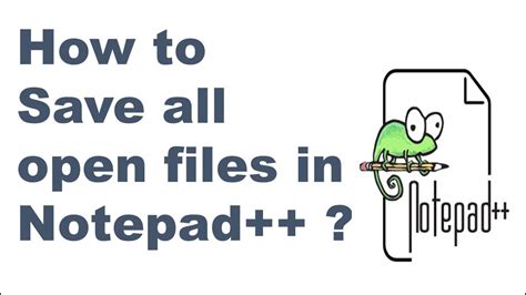 How to save all files
